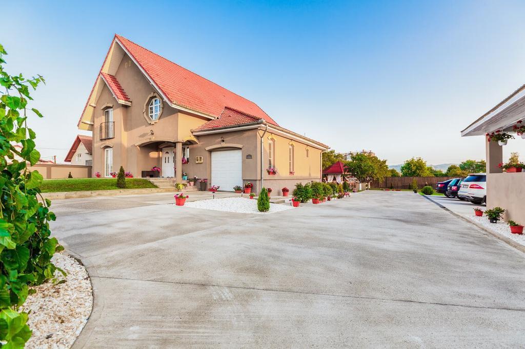 Casa Iulia Hotel Hateg Bagian luar foto